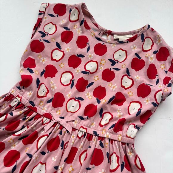 CYNTHIA ROWLEY Apple Print Dress - Size 7-8 Years - Picture 3 of 4